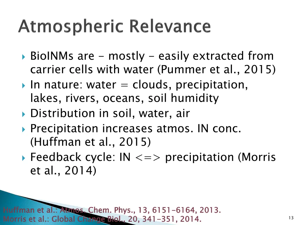 bioinms are mostly easily extracted from carrier