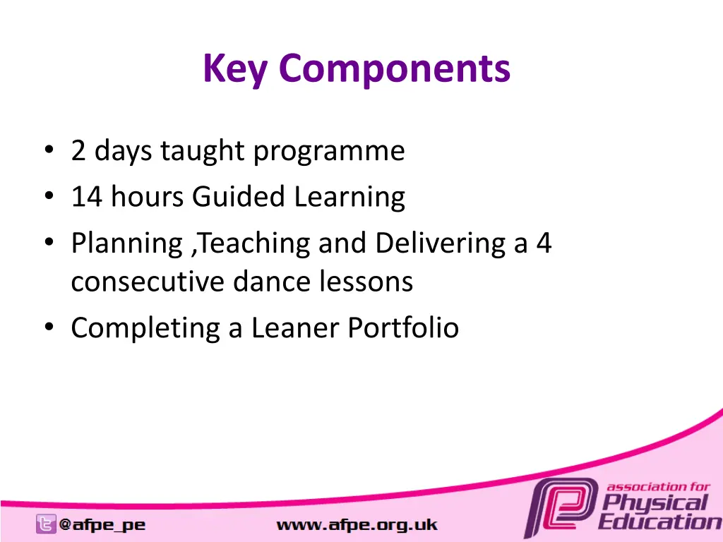 key components