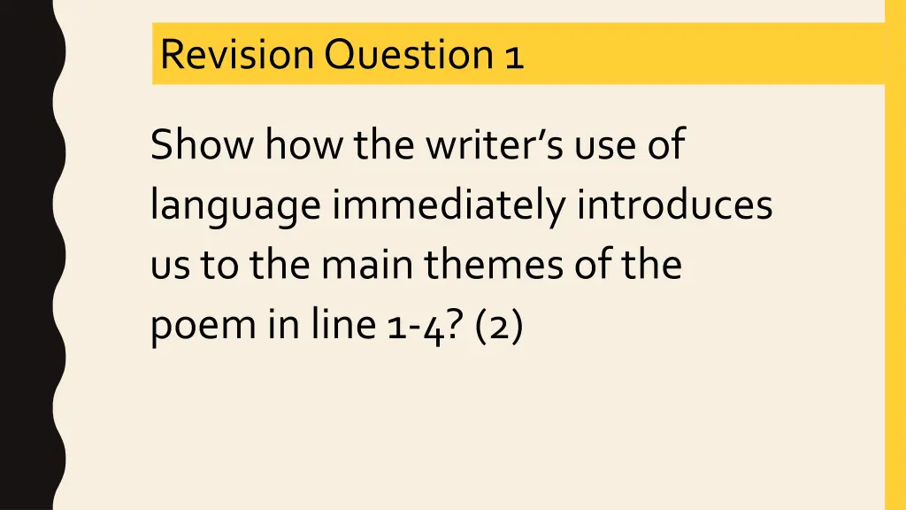 revision question 1