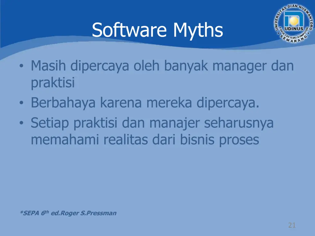 software myths
