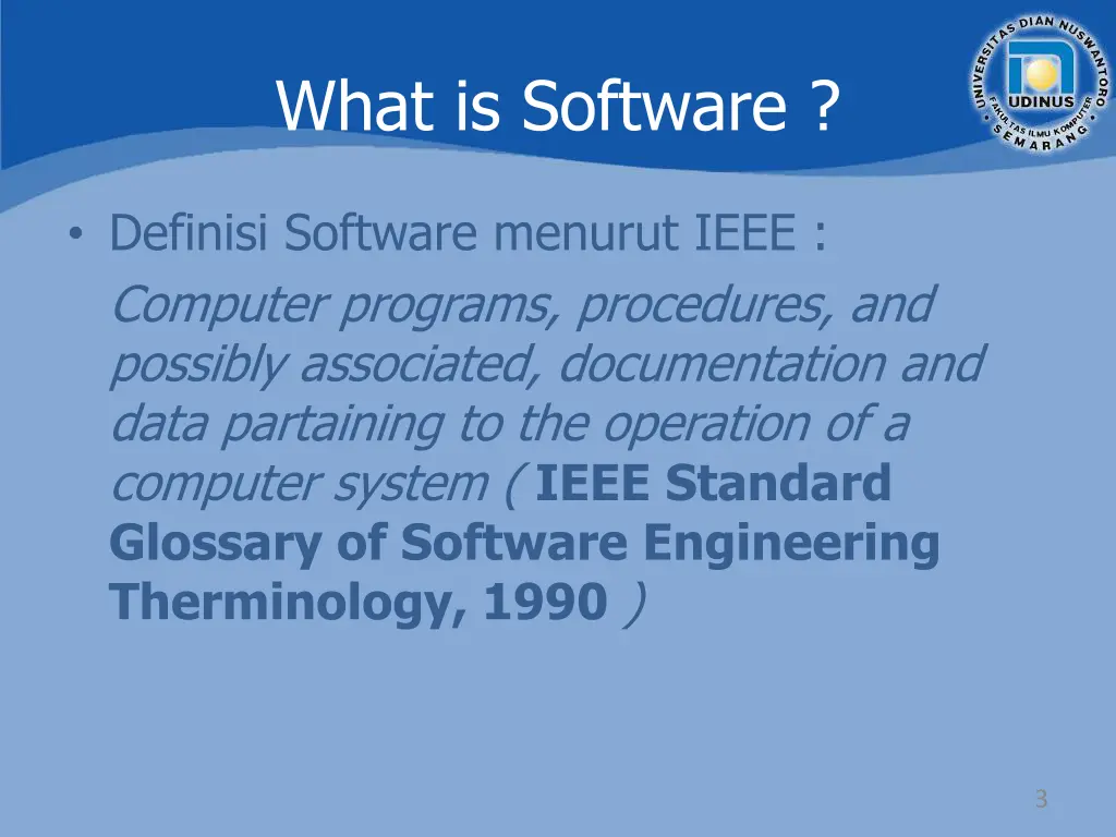 what is software 1