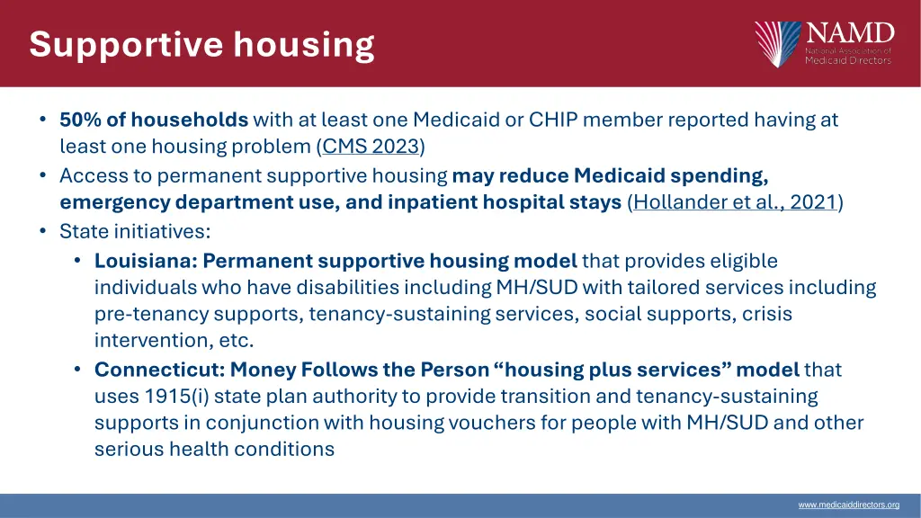 supportive housing