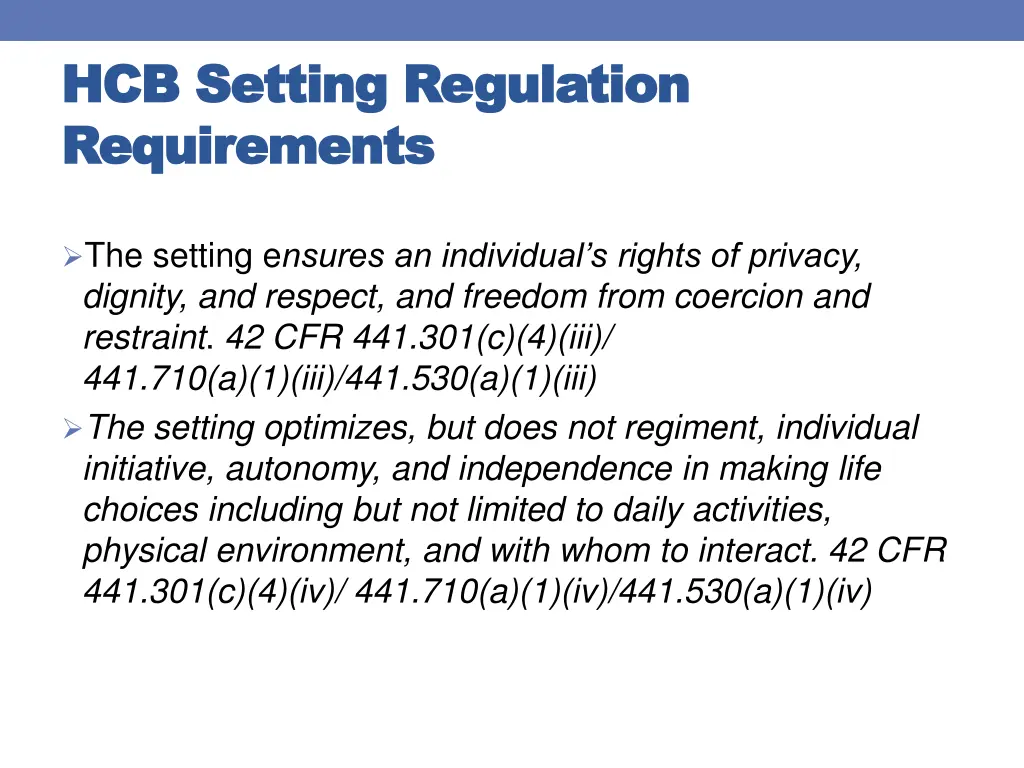 hcb setting regulation hcb setting regulation 1