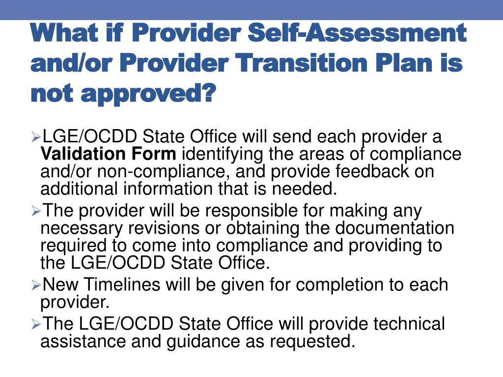 what if provider self what if provider self