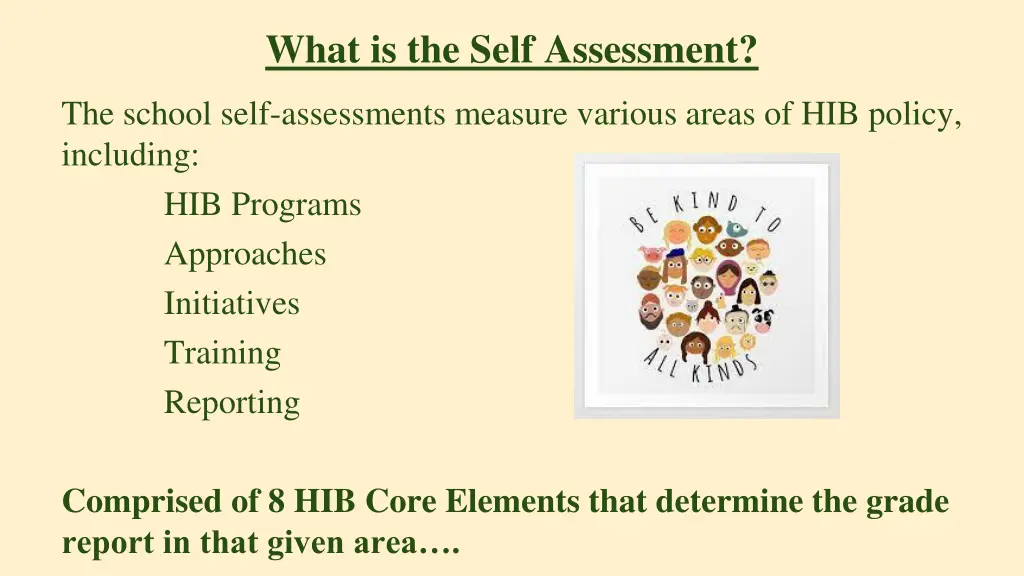what is the self assessment