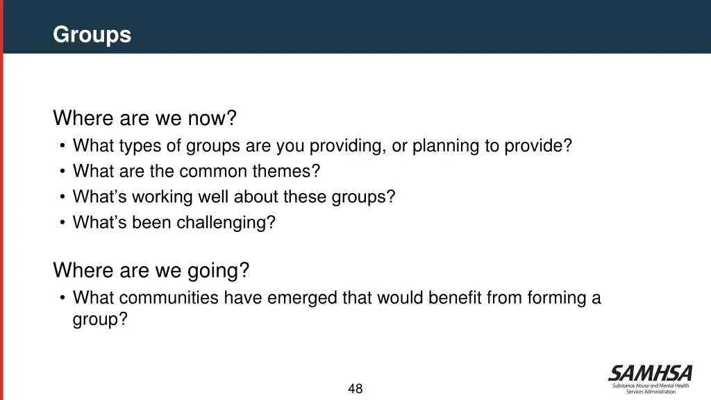 groups