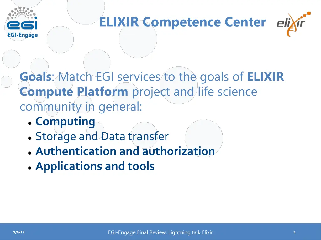 elixir competence center