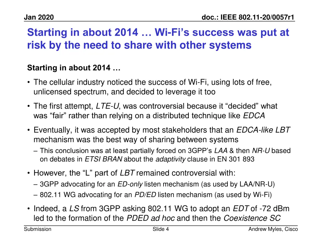 jan 2020 starting in about 2014 wi fi s success