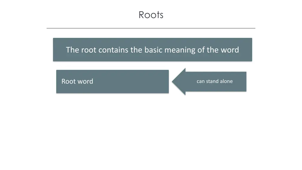 roots