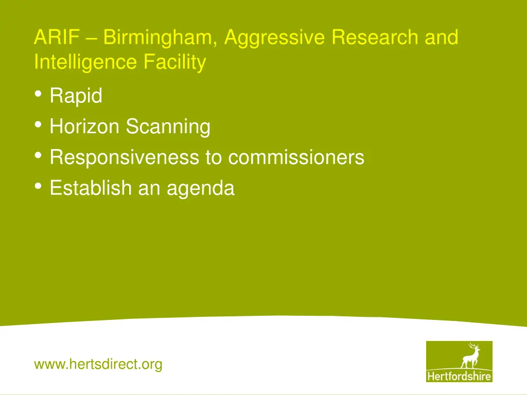 arif birmingham aggressive research