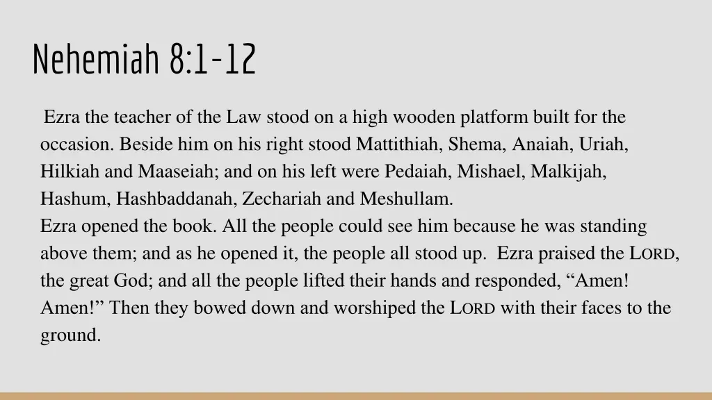nehemiah 8 1 12 1