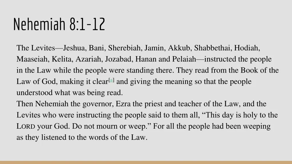 nehemiah 8 1 12 2