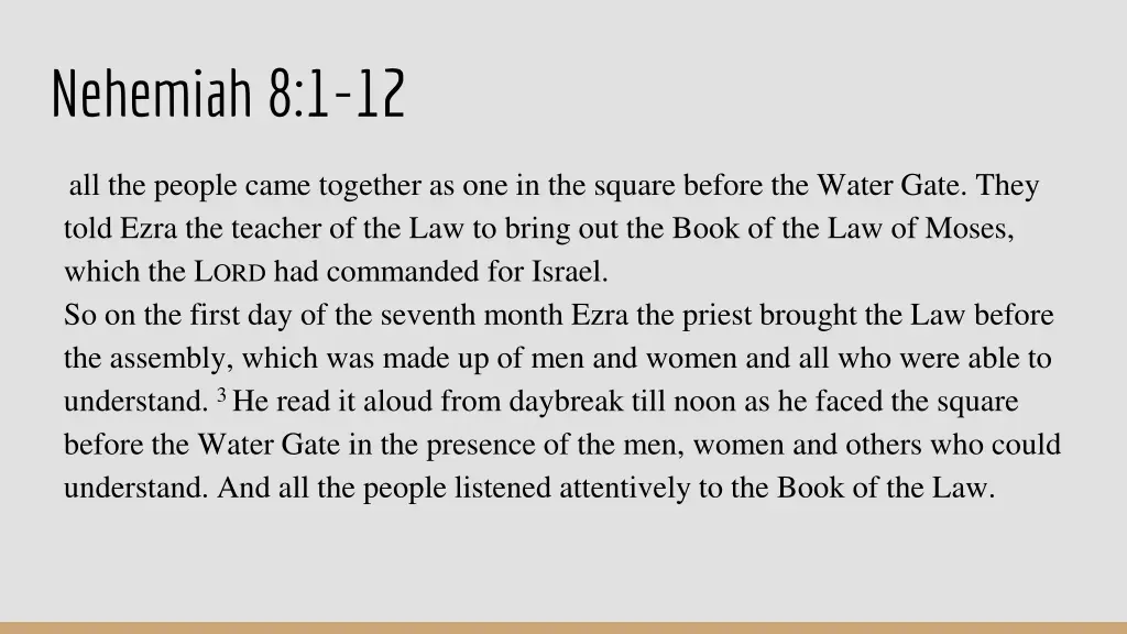 nehemiah 8 1 12