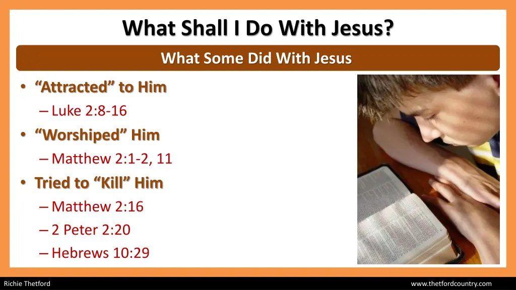 what shall i do with jesus 2