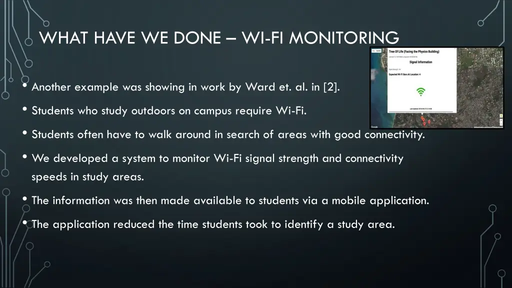 what have we done wi fi monitoring