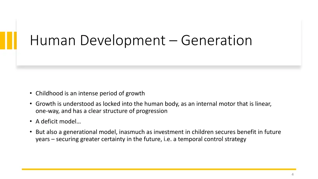 human development generation