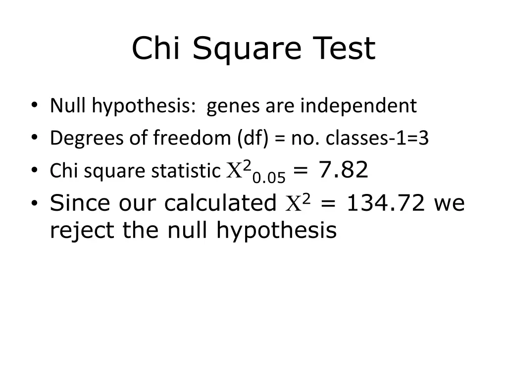 chi square test
