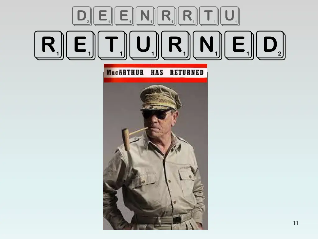 deenrrtu returned