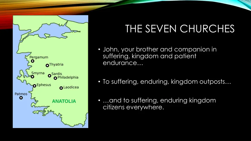 the seven churches