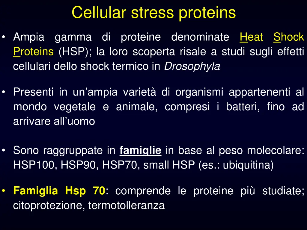 cellular stress proteins