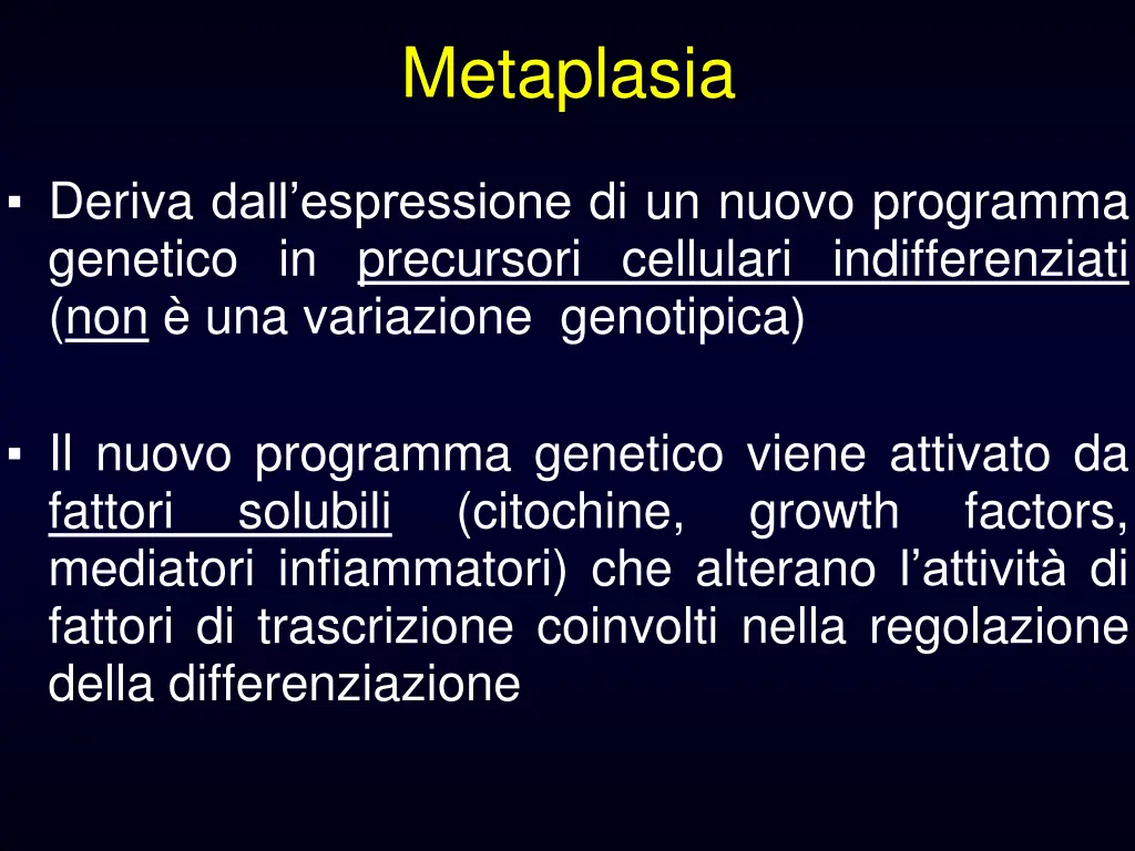 metaplasia 1