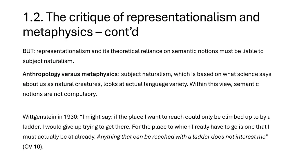 1 2 the critique of representationalism 1