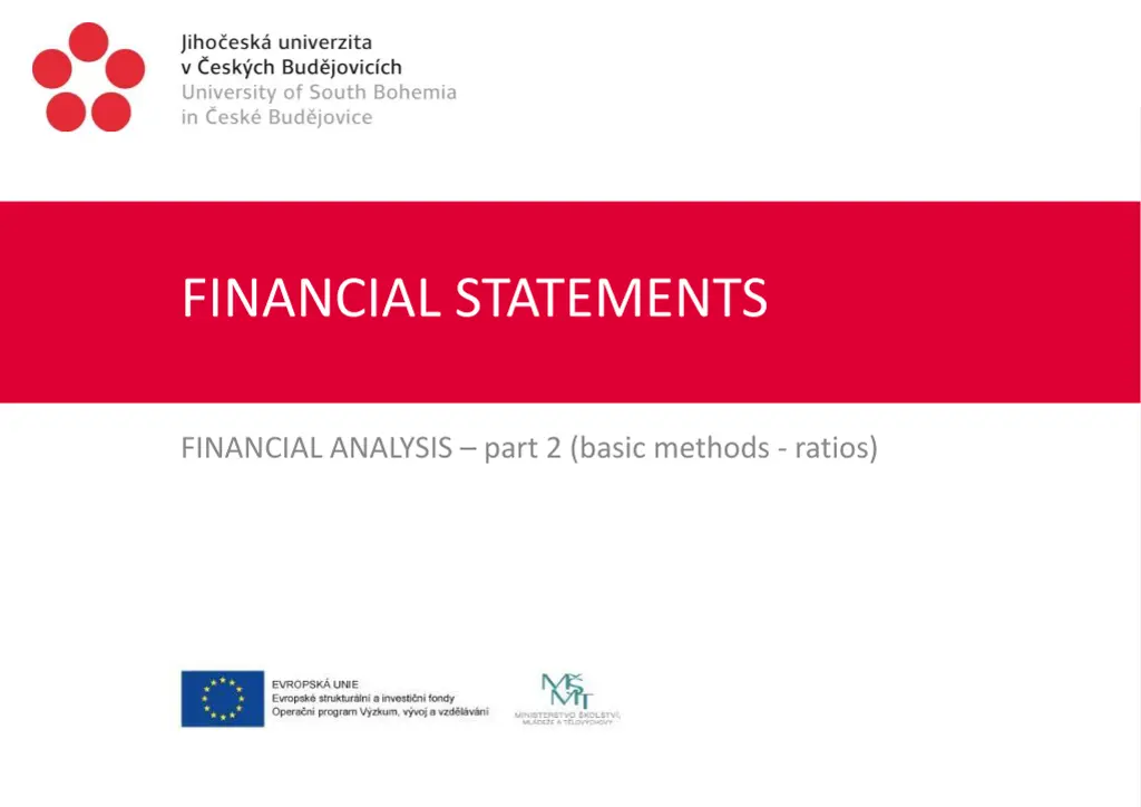 financial statements