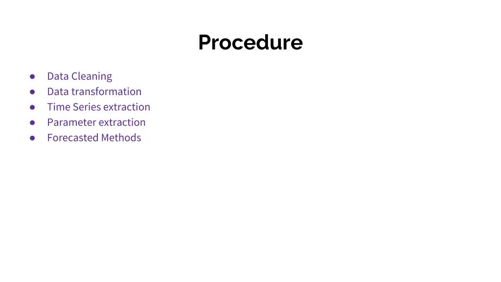 procedure