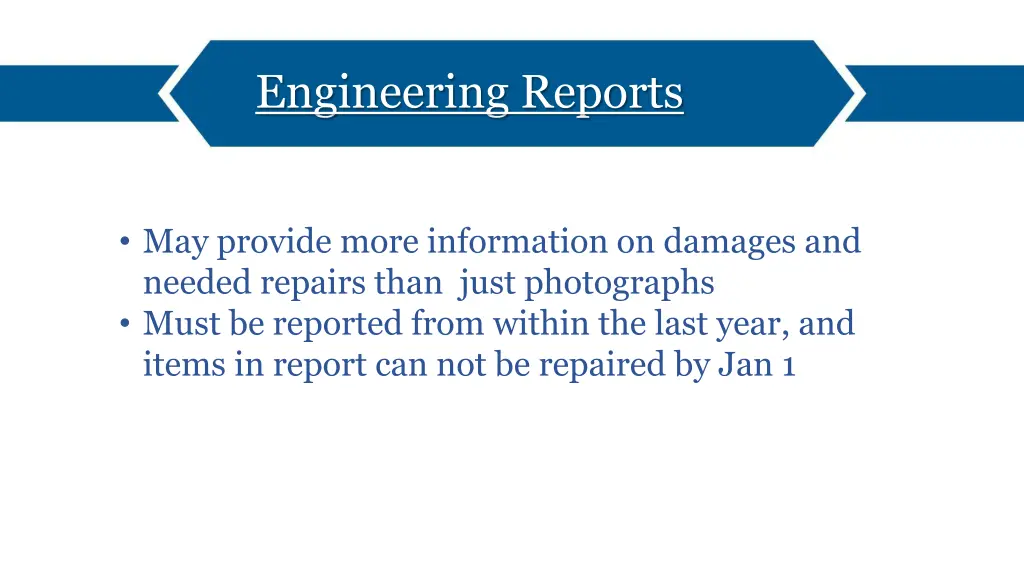 engineering reports