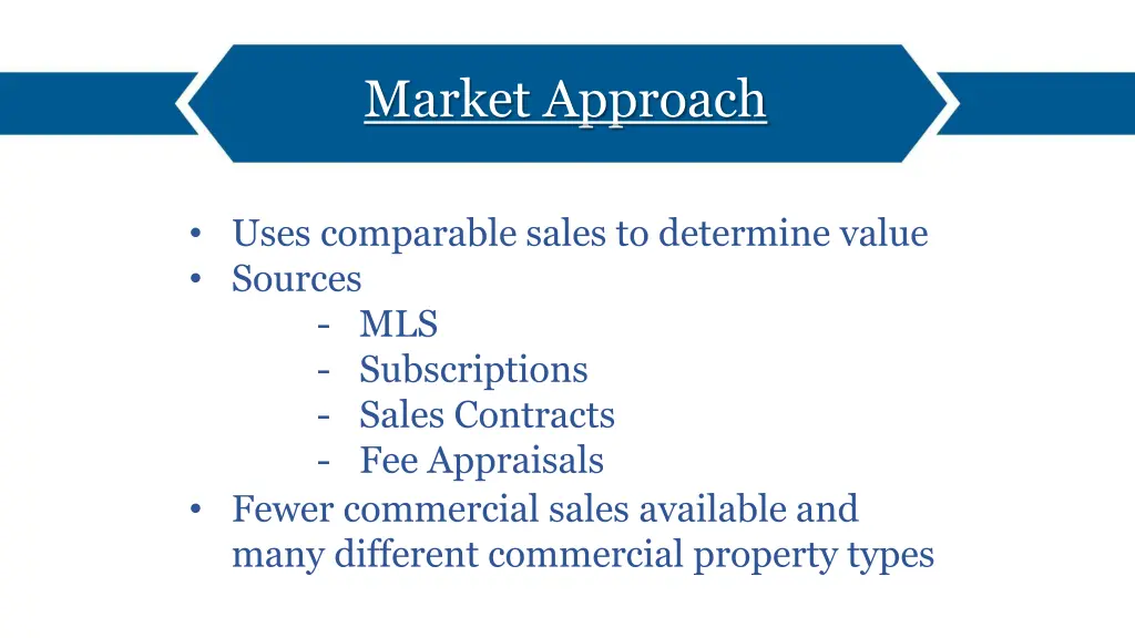 market approach