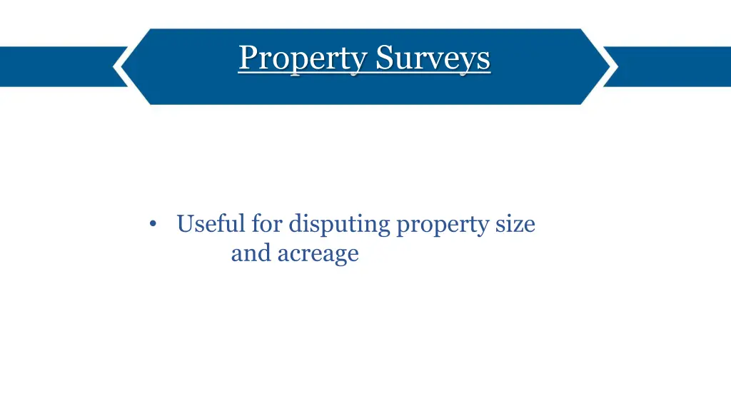 property surveys