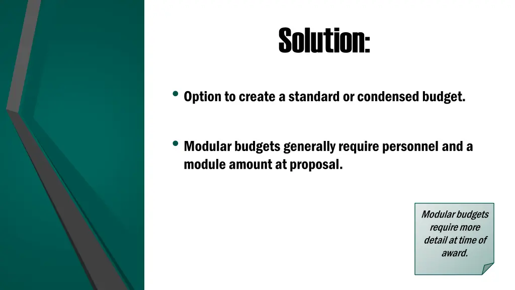 solution