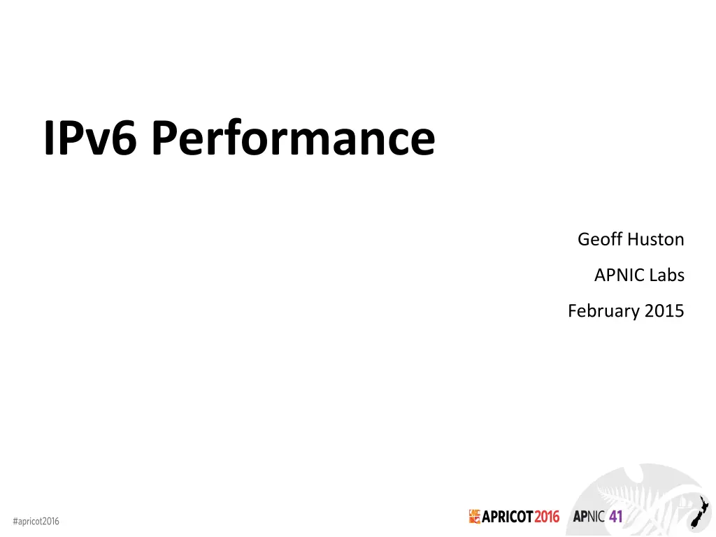ipv6 performance