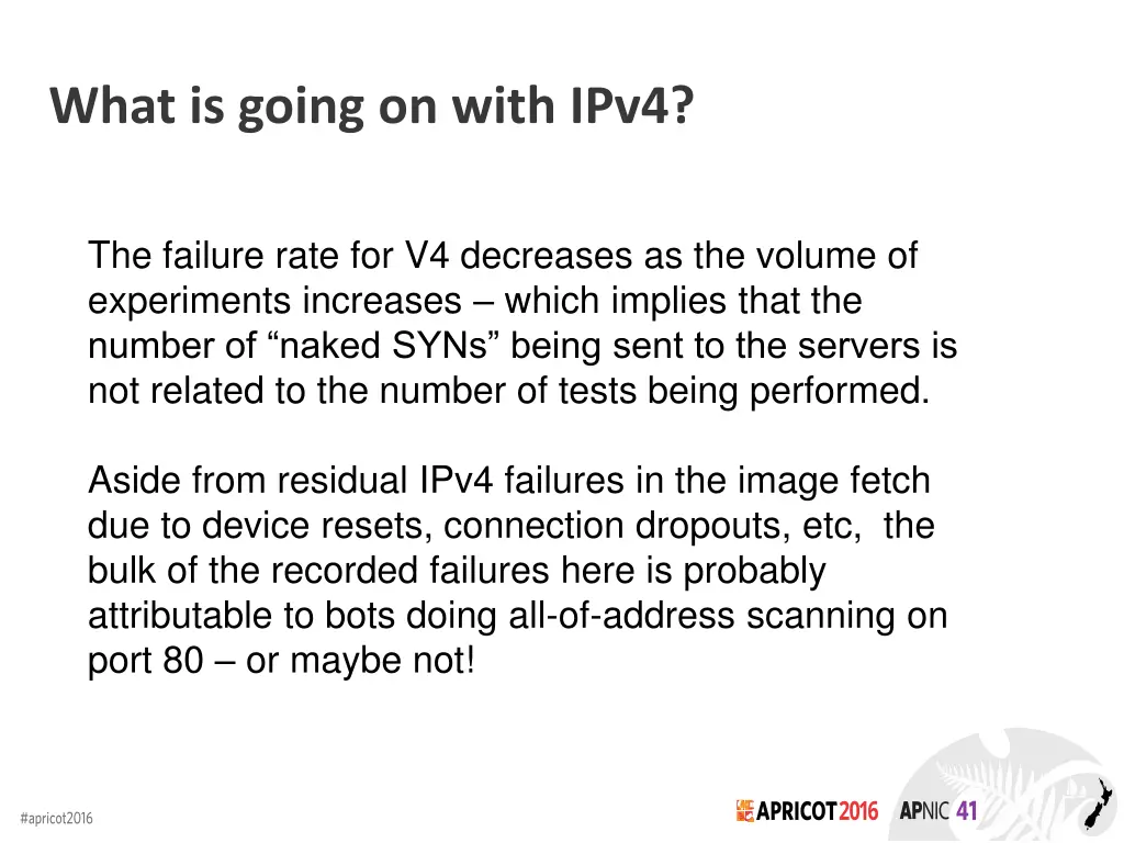 what is going on with ipv4 1
