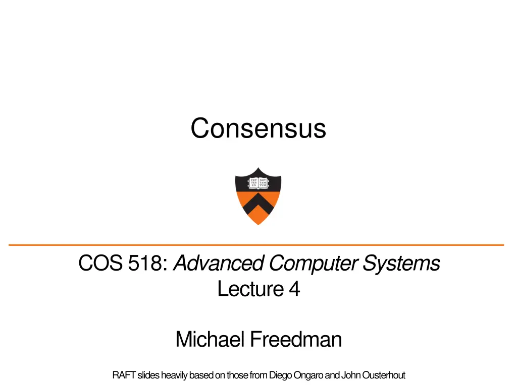 consensus
