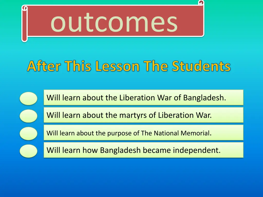 outcomes
