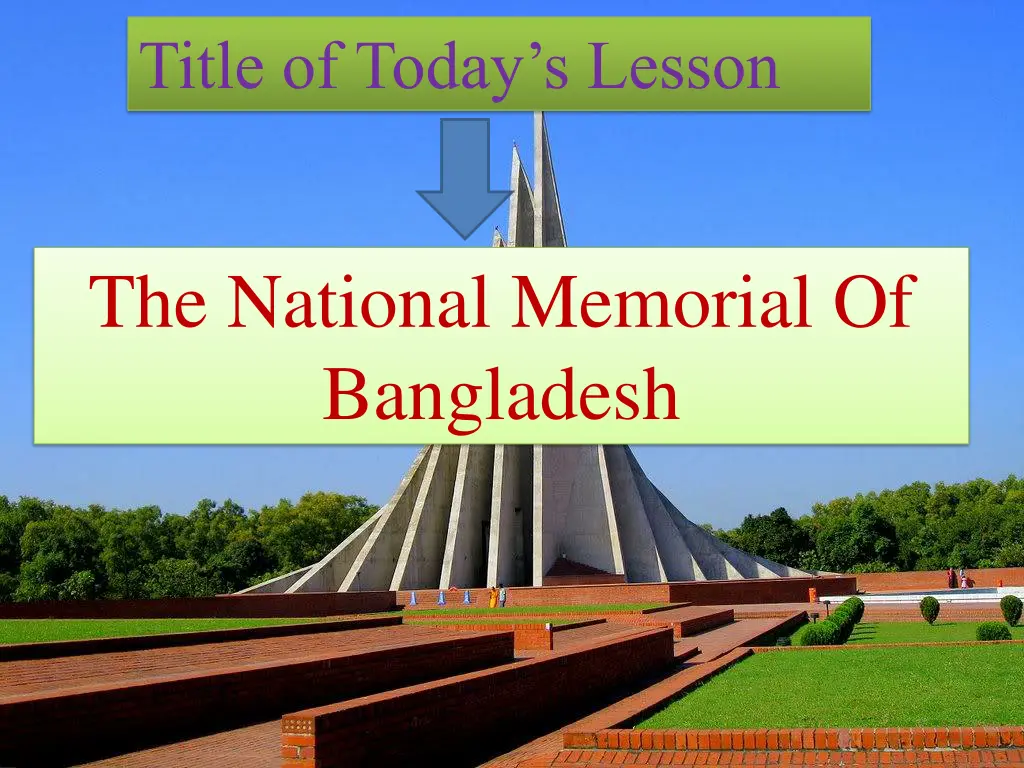 title of today s lesson