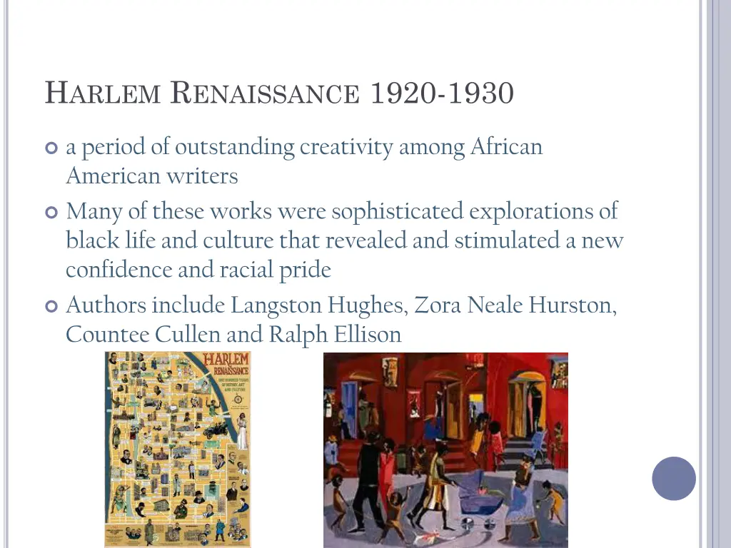 h arlem r enaissance 1920 1930