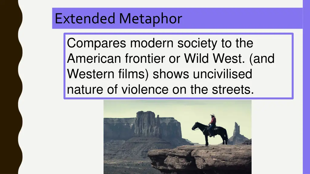 extended metaphor