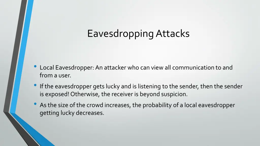 eavesdropping attacks