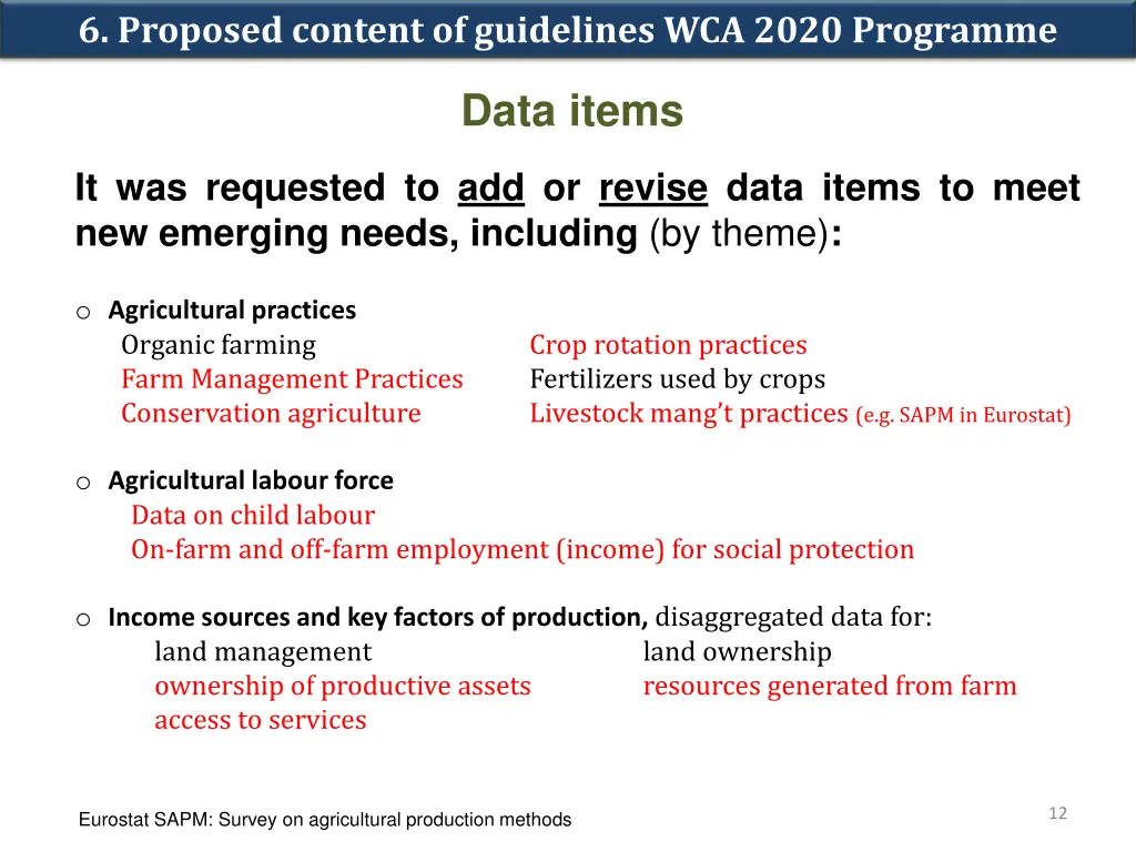 6 proposed content of guidelines wca 2020 1