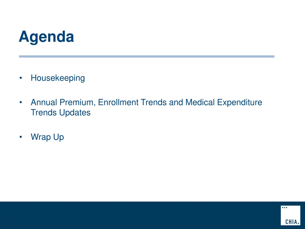 agenda