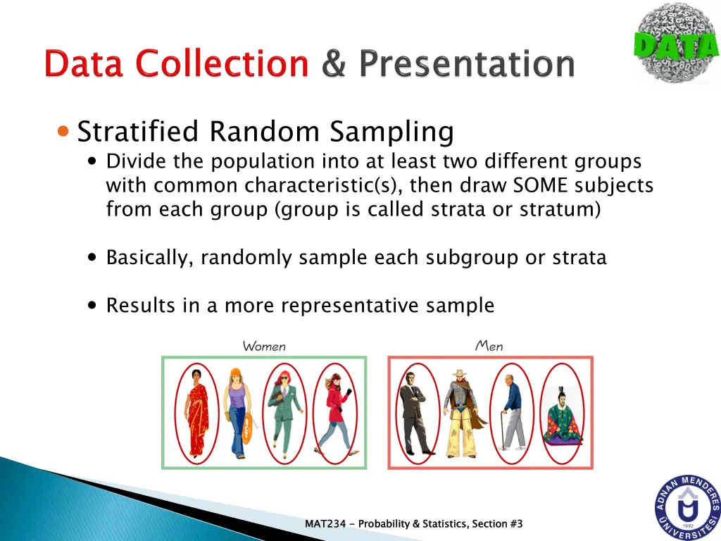 stratified random sampling divide the population