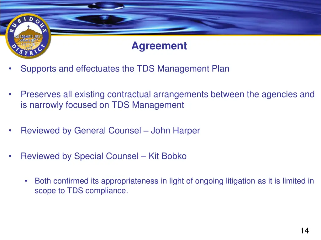 agreement
