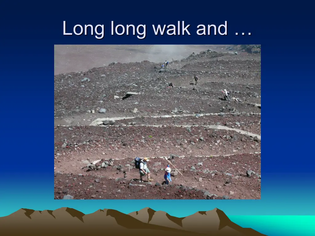 long long walk and