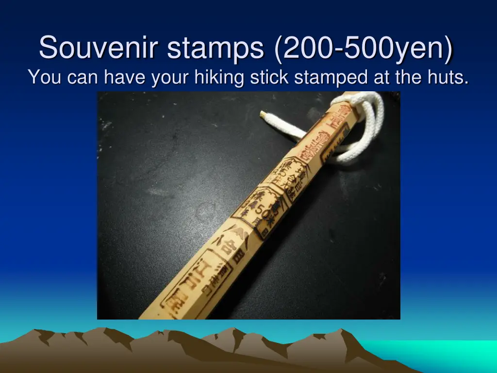 souvenir stamps 200 500yen you can have your