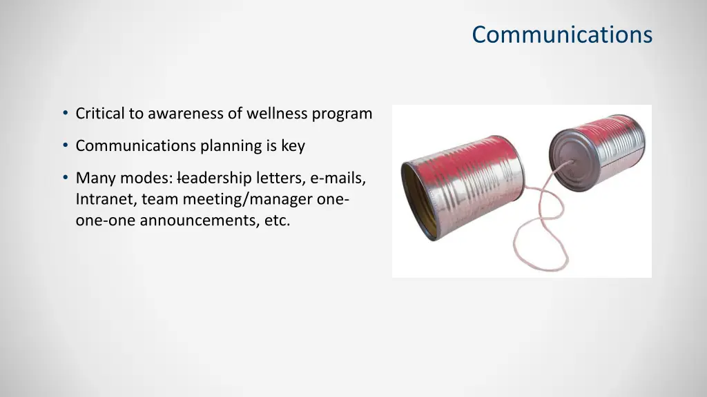 communications