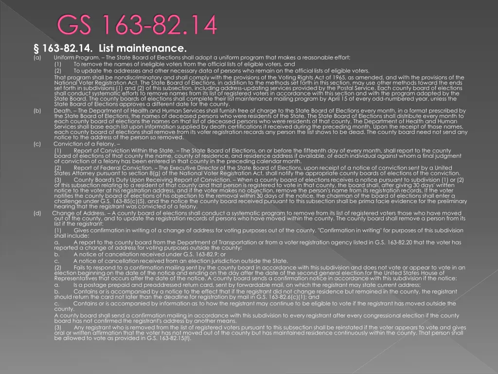 gs 163 82 14 163 82 14 list maintenance a uniform