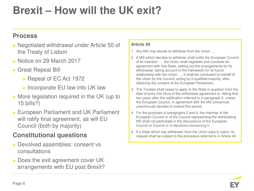 brexit how will the uk exit