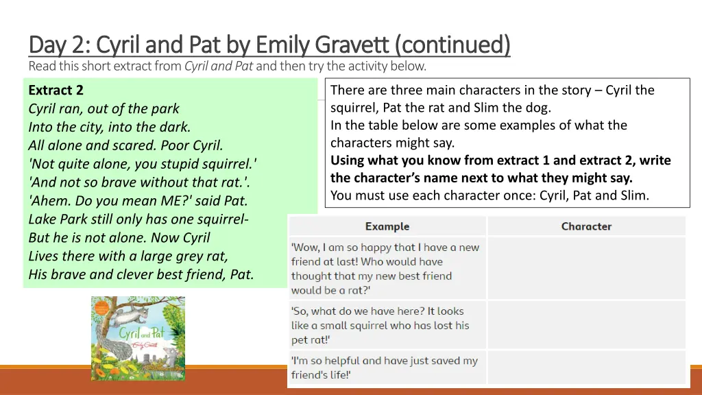 day day 2 2 cyril and pat by emily cyril